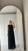 Kolsuz Modal Elbise Siyah