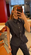 Lacivert Denim Takım 