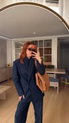 Lacivert Premium Kalite Ceket Takım Elbise1 