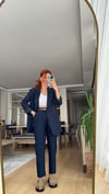 LACİVERT TENSEL KUMAŞ ASTARLI CEKET TAKIM ELBİSE
