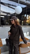 Leopar Denim Ceket Pantolon Takım