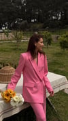 PEMBE  HAVUÇ PANTOLON CEKET TAKIM ELBİSE