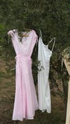 Pembe   Helen Astarlı Elbise