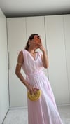 Pembe   Helen Astarlı Elbise
