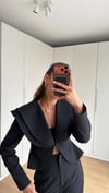 SİYAH BIANCA SCULPT BLAZER 