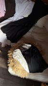 Siyah  Helen Astarlı Elbise