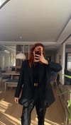 SİYAH PREMIUM HAVUÇ  PANTOLON ASTARLI CEKET TAKIM ELBİSE1