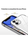 Apple Iphone 11 Kamera Korumalı Şeffaf Kılıf
