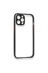 Apple Iphone 11 Pro Silikon Kamera Korumalı Kılıf - Siyah
