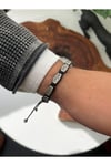 Dogal Taşlı Ayarlanabilir Unisex Bileklik