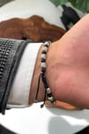 Dogal Taşlı Ayarlanabilir Unisex Bileklik