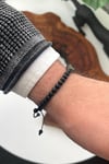 Dogal Taşlı Ayarlanabilir Unisex Bileklik