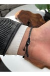 Dogal Taşlı Ayarlanabilir Unisex Bileklik