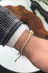 Dogal Taşlı Ayarlanabilir Unisex Bileklik