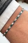 Dogal Taşlı Ayarlanabilir Unisex Bileklik