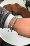 Dogal Taşlı Ayarlanabilir Unisex Bileklik