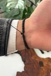Dogal Taşlı Ayarlanabilir Unisex Bileklik