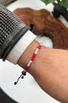 Dogal Taşlı Ayarlanabilir Unisex Bileklik