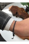 Dogal Taşlı Ayarlanabilir Unisex Bileklik