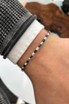 Dogal Taşlı Ayarlanabilir Unisex Bileklik
