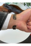 Kartal Figürlü Eskitme-antik Gümüş Renkli Erkek Bileklik