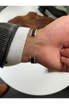Özel Tasarım Hematit Taşlı Ayarlanabilir Unisex Bileklik