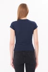  Sortie Collection634 - B.Yaka Fitt T-Shirt İndigo