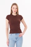  Sortie Collection634 - B.Yaka Fitt T-Shirt Kahverengi