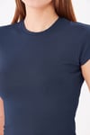  Sortie Collection634 - B.Yaka Fitt T-Shirt İndigo