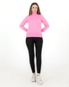 Sortie CollectionBalıkçı Yaka Basic Kazak Pembe