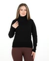 Sortie CollectionBalıkçı Yaka Basic Kazak Siyah