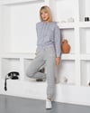  Sortie CollectionBasic Kalıp İki İplik Penye Sweatshirt Gri