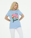Sortie CollectionÇiçek Baskılı Tshirt Mavi