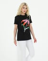 Sortie CollectionÇiçek Baskılı Tshirt Siyah