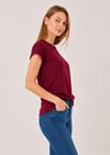  Sortie CollectionDuble Kollu Tshirt Bordo