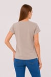  Sortie CollectionDuble Kollu Tshirt Bej