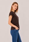  Sortie CollectionDuble Kollu Tshirt Kahverengi