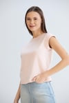 Duble Kollu Tshirt Pudra