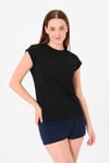  Sortie Collection216 - Düşük Kollu T-shirt Siyah