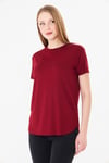  Sortie CollectionEtek Ve Kolları Pis Dikişli Tshirt Bordo