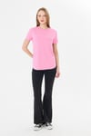  Sortie CollectionEtek Ve Kolları Pis Dikişli Tshirt Pembe