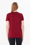  Sortie CollectionEtek Ve Kolları Pis Dikişli Tshirt Bordo