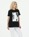 Sortie CollectionGrafik Desenli Tshirt Siyah