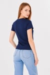  Sortie Collection547 - V Yaka Tshirt İndigo