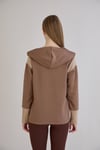 Sortie CollectionKanguru Cepli Triko Garnili Sweatshirt Kahverengi