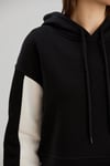 Sortie CollectionKAPŞONLU CROP SWEAT Siyah