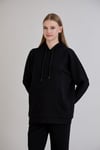 Sortie CollectionTriko Buklet Garnili Sweatshirt Siyah