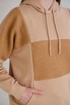Sortie CollectionTriko Buklet Garnili Sweatshirt Vizon