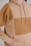Sortie CollectionTriko Buklet Garnili Sweatshirt Vizon