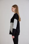 Sortie CollectionTriko Garnili Sweatshirt Siyah